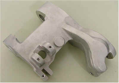 Swing stop lever for Davenport third position thread roll attachment - ISMS Part #1431-2